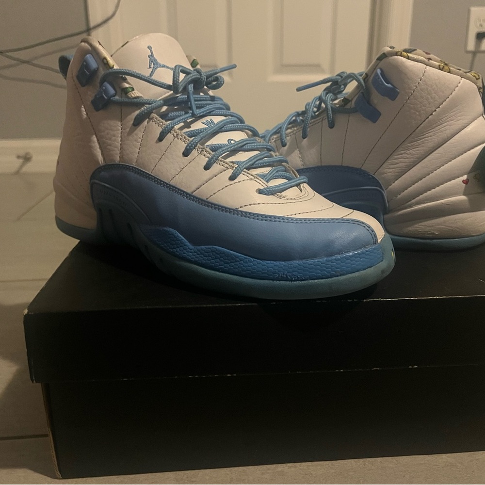 Jordan Kids Sneakers - White and Blue